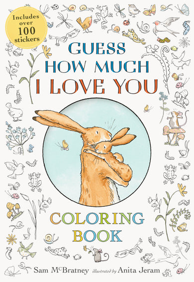 Guess How Much I Love You Coloring Book cover (ISBN 9781536256420)