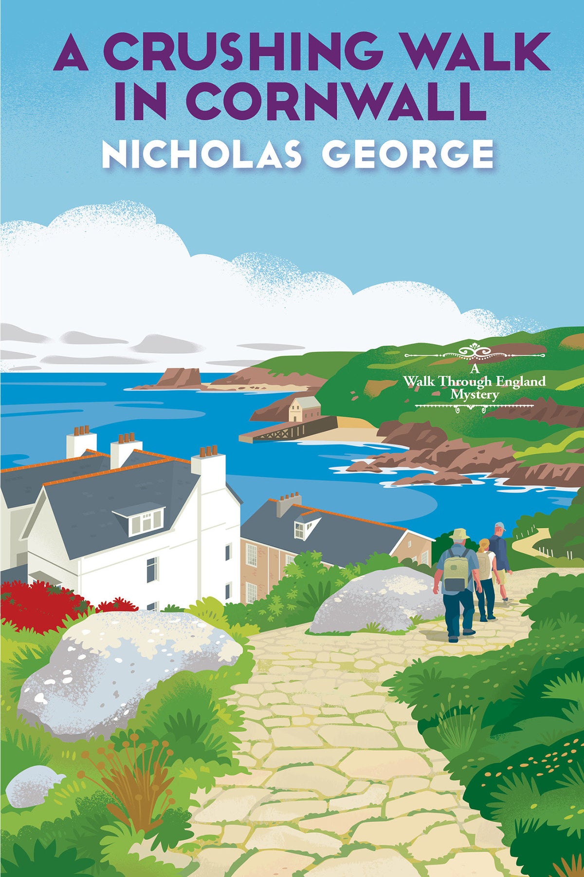 A Crushing Walk in Cornwall cover (ISBN 9781496745330)