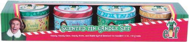 Elf Scented Tin Candle Set (Set of 4)-Lifestyle and Leisure-買書書 BuyBookBook