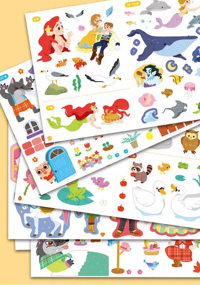 經典童話遊戲貼紙書 - 白雪公主-活動: 益智解謎 Puzzle & Quiz-買書書 BuyBookBook