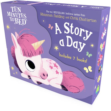 Ten Minutes to Bed: A Story a Day Gift Box Collection (Rhiannon Fielding)-Children’s picture books-買書書 BuyBookBook