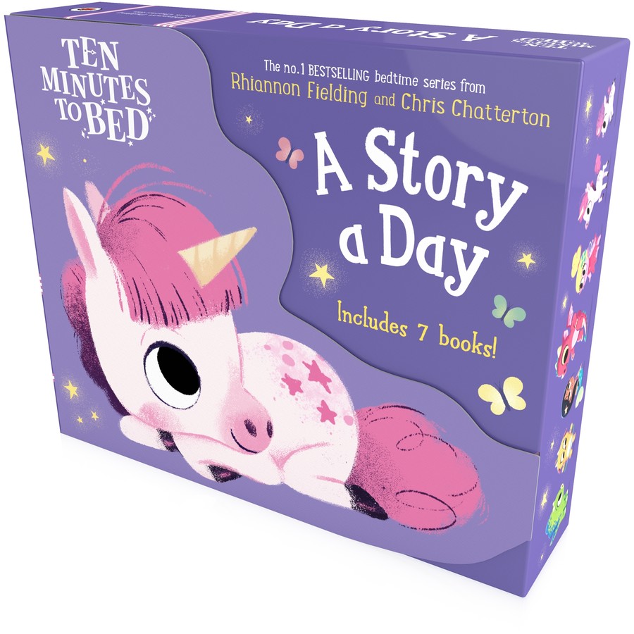 Ten Minutes to Bed: A Story a Day Gift Box Collection (Rhiannon Fielding)-Children’s picture books-買書書 BuyBookBook