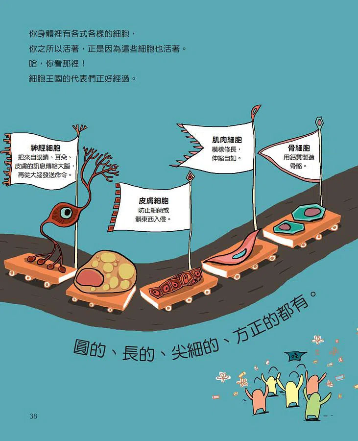 怪獸科學萬事通:細胞啊!分裂吧!增生吧!-非故事: 科學科技 Science & Technology-買書書 BuyBookBook