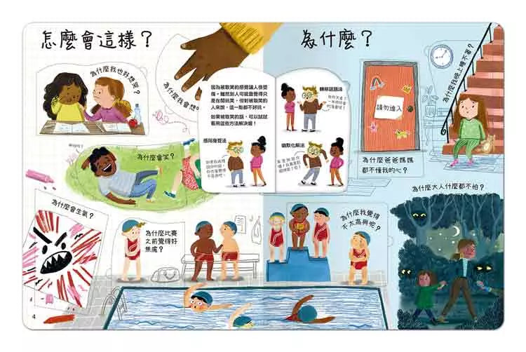 想問什麼翻翻書:關於感覺你想知道什麼?-非故事: 心理勵志 Self-help-買書書 BuyBookBook