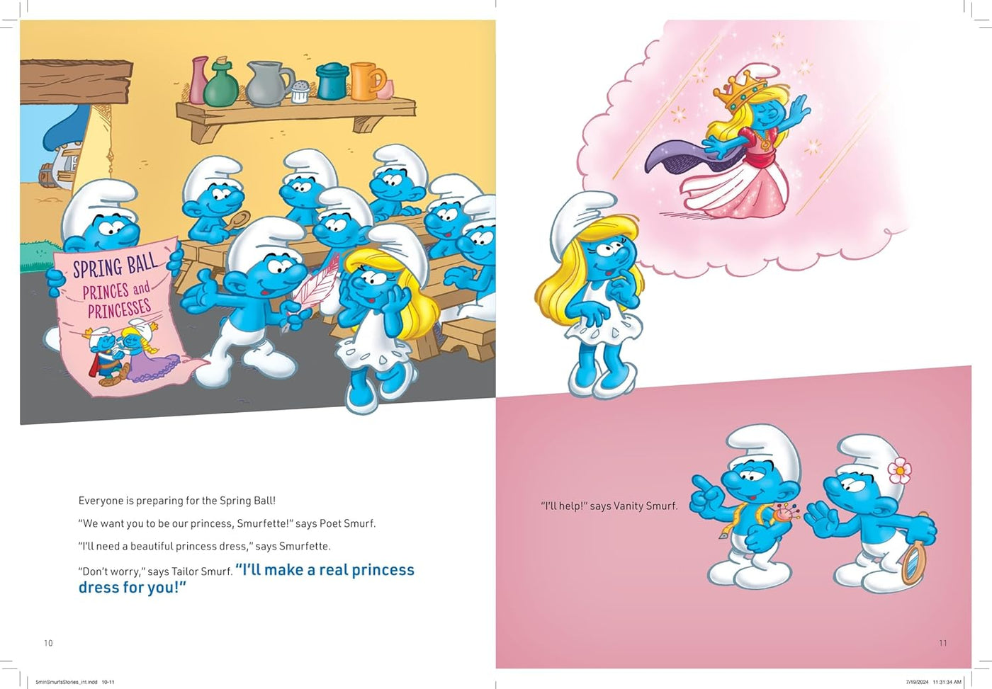 5-Minute Smurfs Stories-Children’s / Teenage fiction: Humorous stories-買書書 BuyBookBook