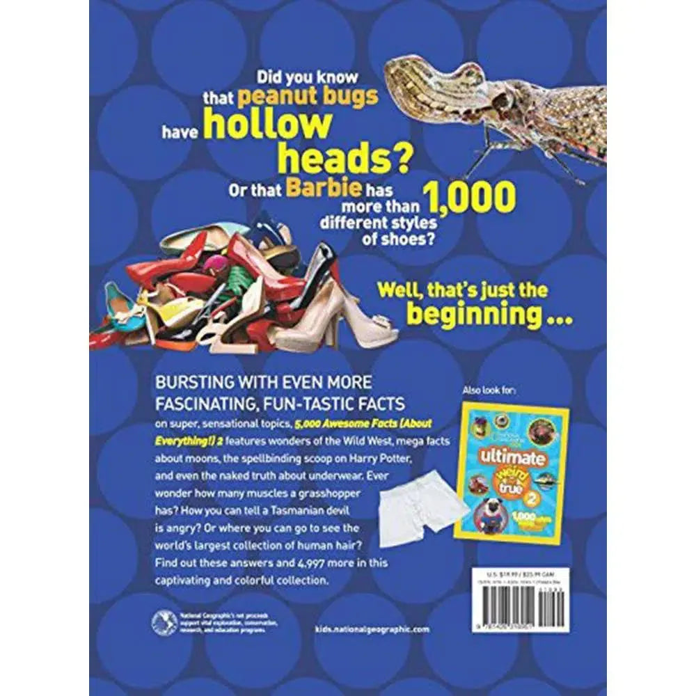 NGK Everything: 5,000 Awesome Facts 2 (Hardback) National Geographic