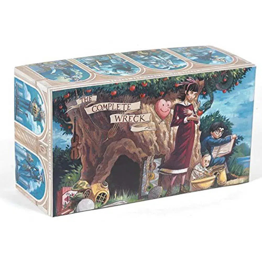 A Series of Unfortunate Events #01-13 The Complete Wreck (13 Books) (Hardback) (Lemony Snicket) Harpercollins US