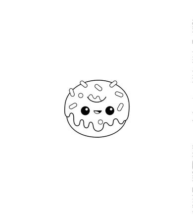 The Super Kawaii Coloring Book: Create Your Own Colorful World of Cuteness (Abbie Quirk)-Children’s interactive and activity books and kits-買書書 BuyBookBook