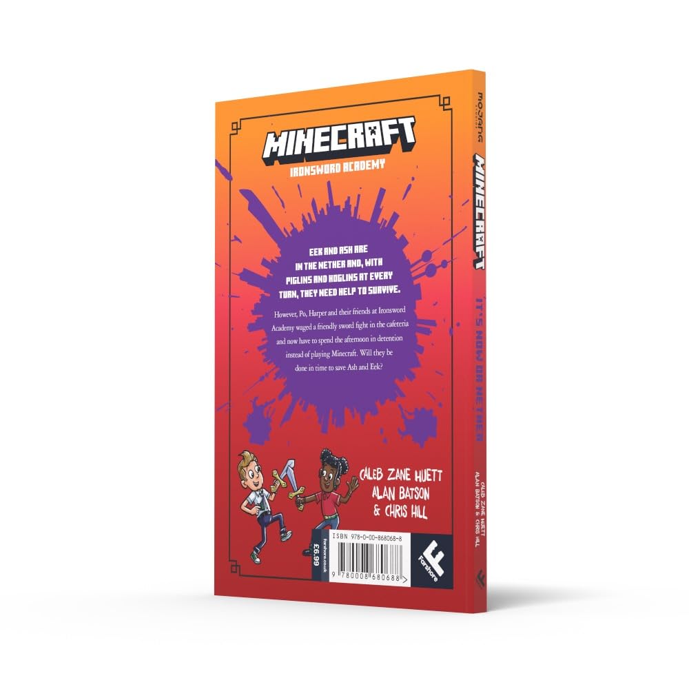 Minecraft Ironsword Academy #2 It’s Now or Nether (Mojang AB)-Children’s / Teenage general interest: Hobbies/ quizzes/ toys and games-買書書 BuyBookBook