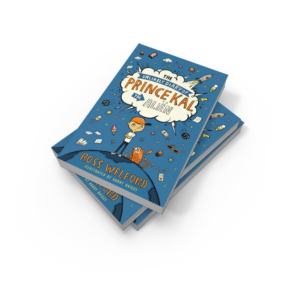 The Unlikely Diary of Prince Kal the Alien (Ross Welford)-Children’s / Teenage fiction: Science fiction-買書書 BuyBookBook