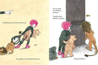The Wardrobe Monster (Bryony Thomson)-Children’s picture books-買書書 BuyBookBook
