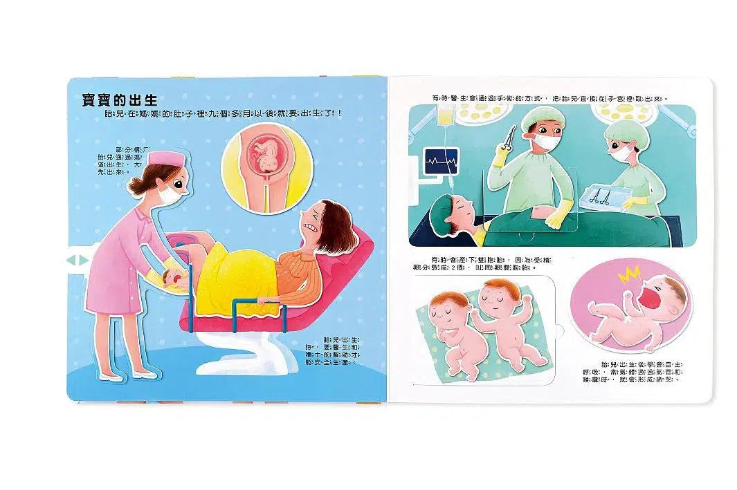 幼兒性教育啟蒙互動遊戲書:男生女生不一樣-非故事: 學前基礎 Preschool Basics-買書書 BuyBookBook