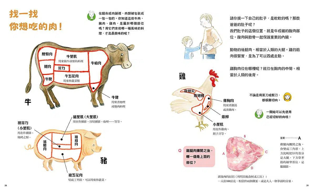 小朋友的廚房:一起動手做家庭料理-非故事: 參考百科 Reference & Encyclopedia-買書書 BuyBookBook