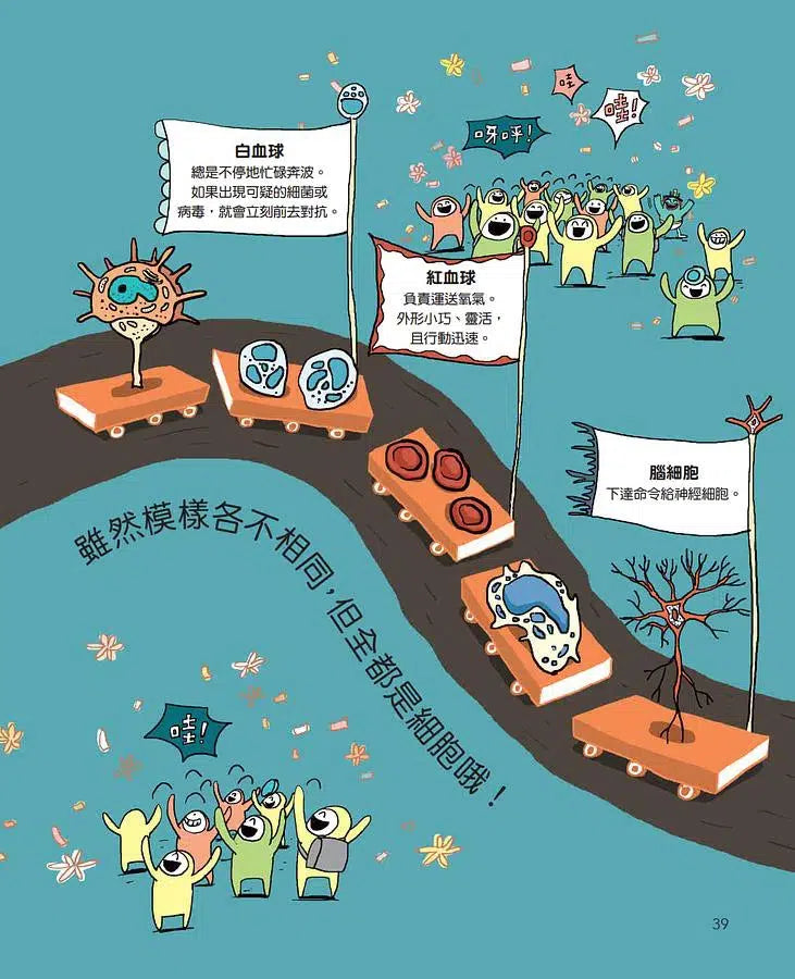 怪獸科學萬事通:細胞啊!分裂吧!增生吧!-非故事: 科學科技 Science & Technology-買書書 BuyBookBook