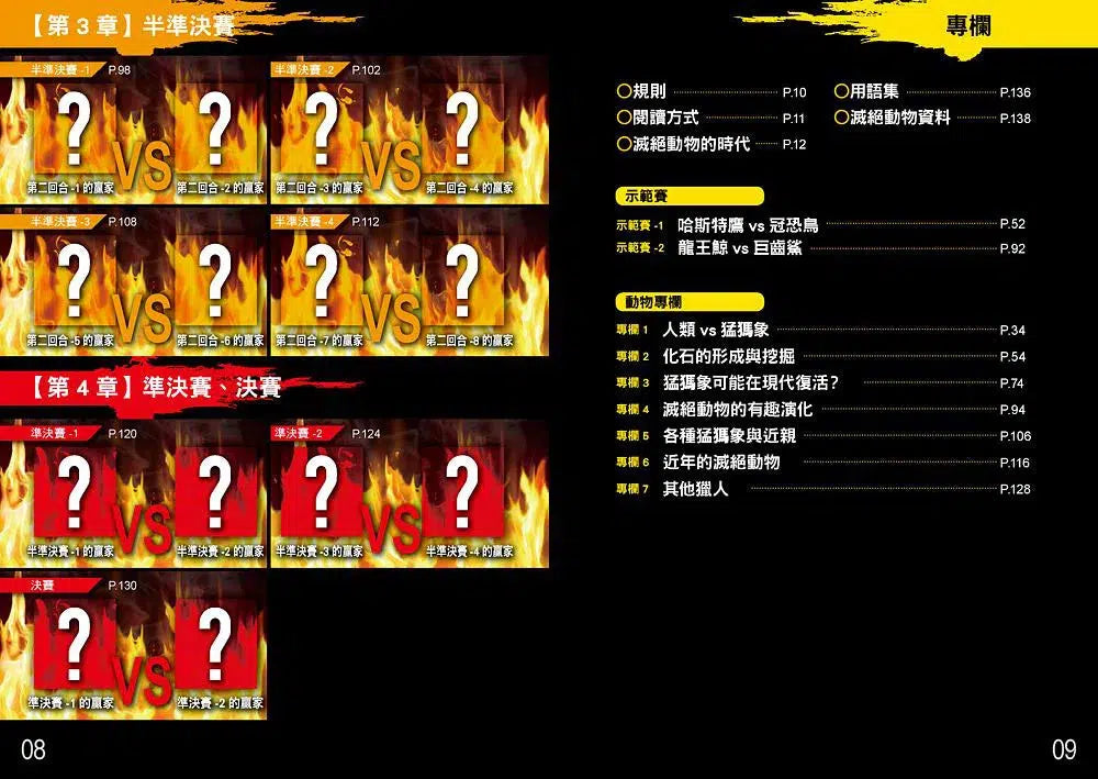 滅絕動物最強王圖鑑:NO.1爭奪淘汰賽-故事: 奇幻魔法 Fantasy & Magical-買書書 BuyBookBook