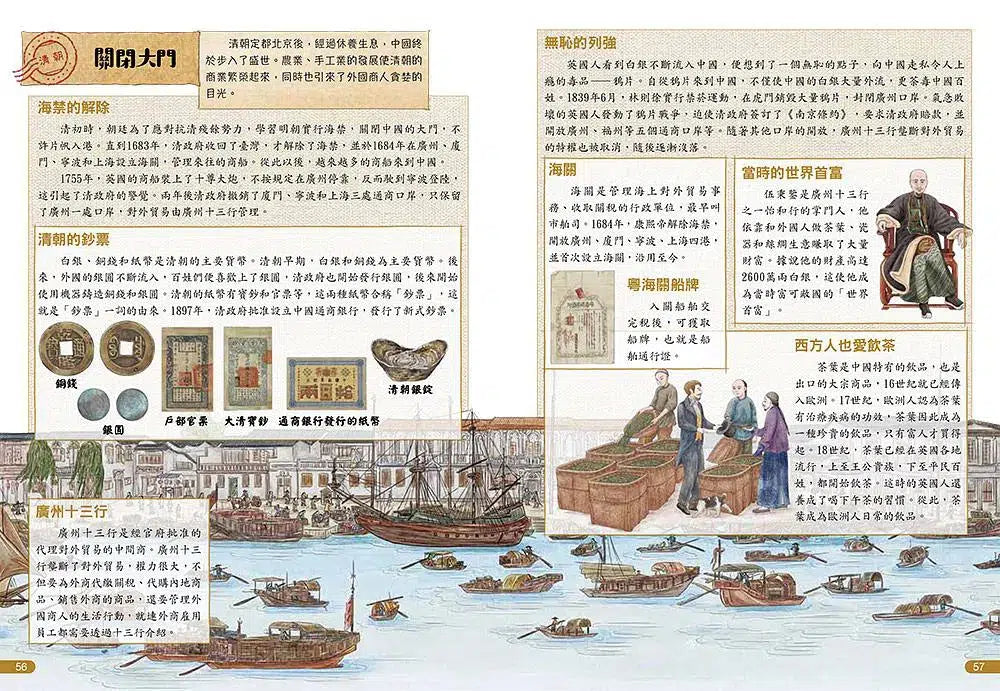 圖解中國史-商貿的故事 (米萊童書)-非故事: 歷史戰爭 History & War-買書書 BuyBookBook