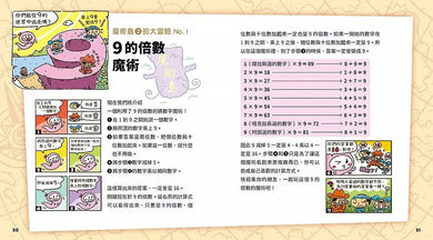 數字驚奇大冒險 全套3冊:1.計算的魔法、2.倍數的趣味、3.幾何的祕密-非故事: 電腦數學 Computer & Maths-買書書 BuyBookBook