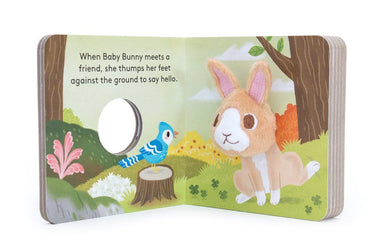 Baby Bunny: Finger Puppet Book-Children’s / Teenage fiction: Nature and animal stories-買書書 BuyBookBook