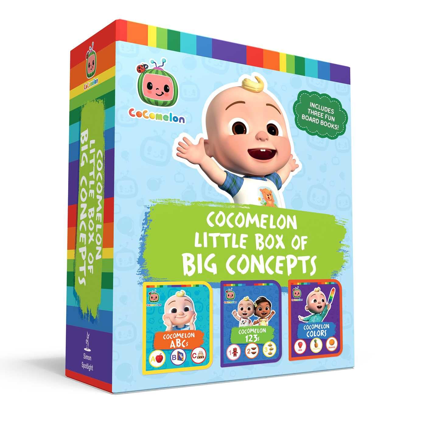CoComelon Little Box of Big Concepts (Boxed Set)-Children’s Early years / early learning concepts-買書書 BuyBookBook