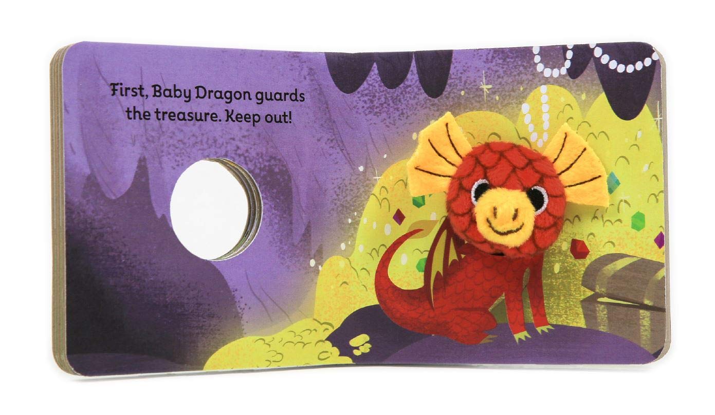 Baby Dragon: Finger Puppet Book-Children’s / Teenage fiction: Nature and animal stories-買書書 BuyBookBook
