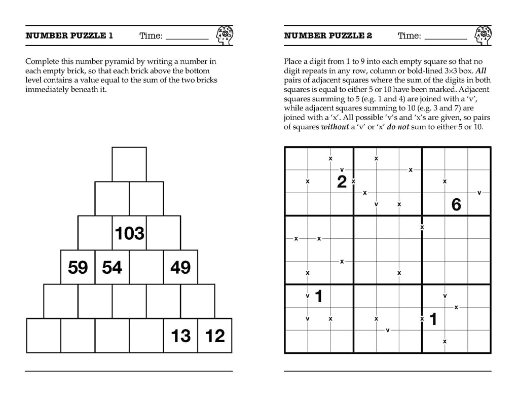 Number Games for Adults-Hobbies/ quizzes/ games-買書書 BuyBookBook