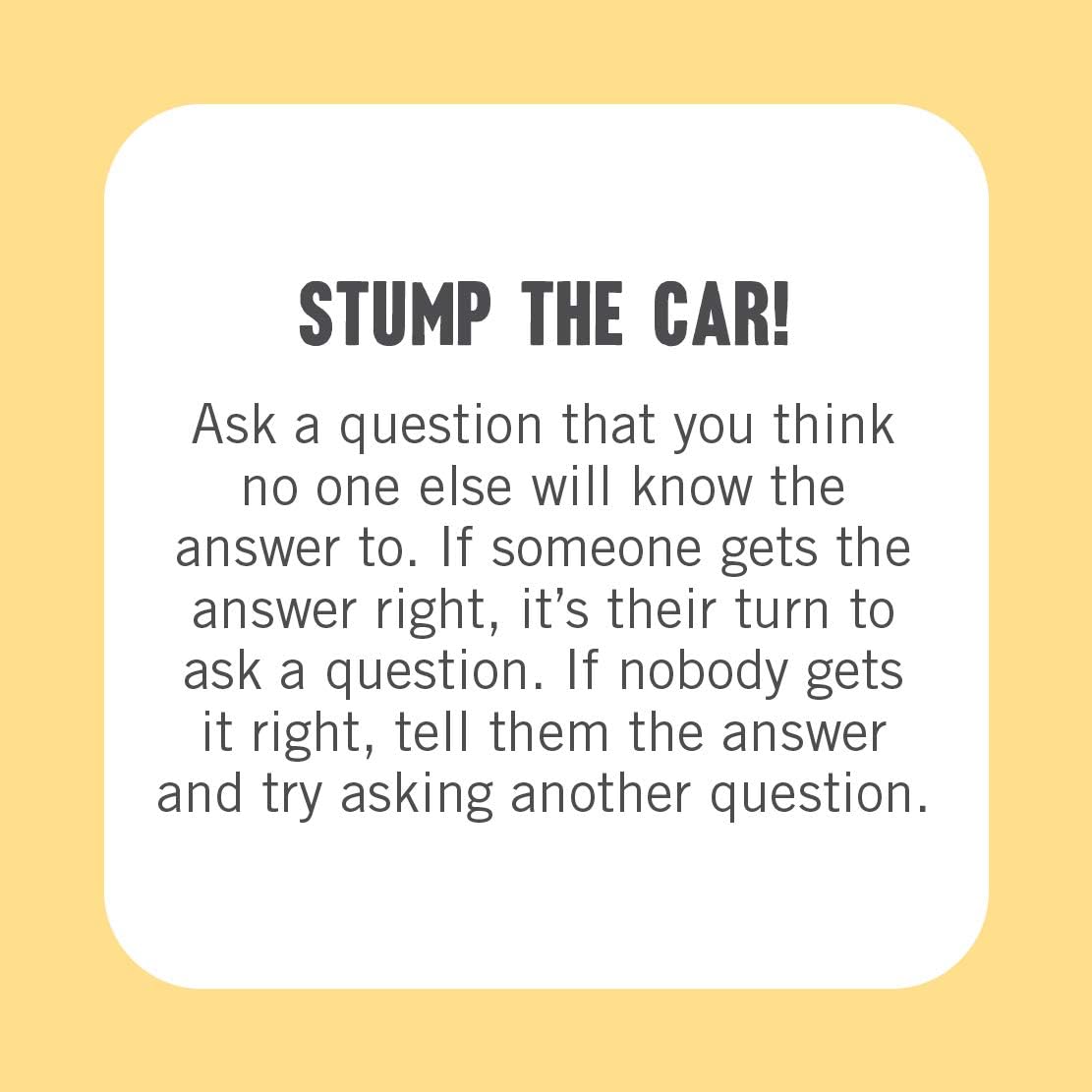 On-the-Go Amusements: 50 Cool Things to Do in the Car