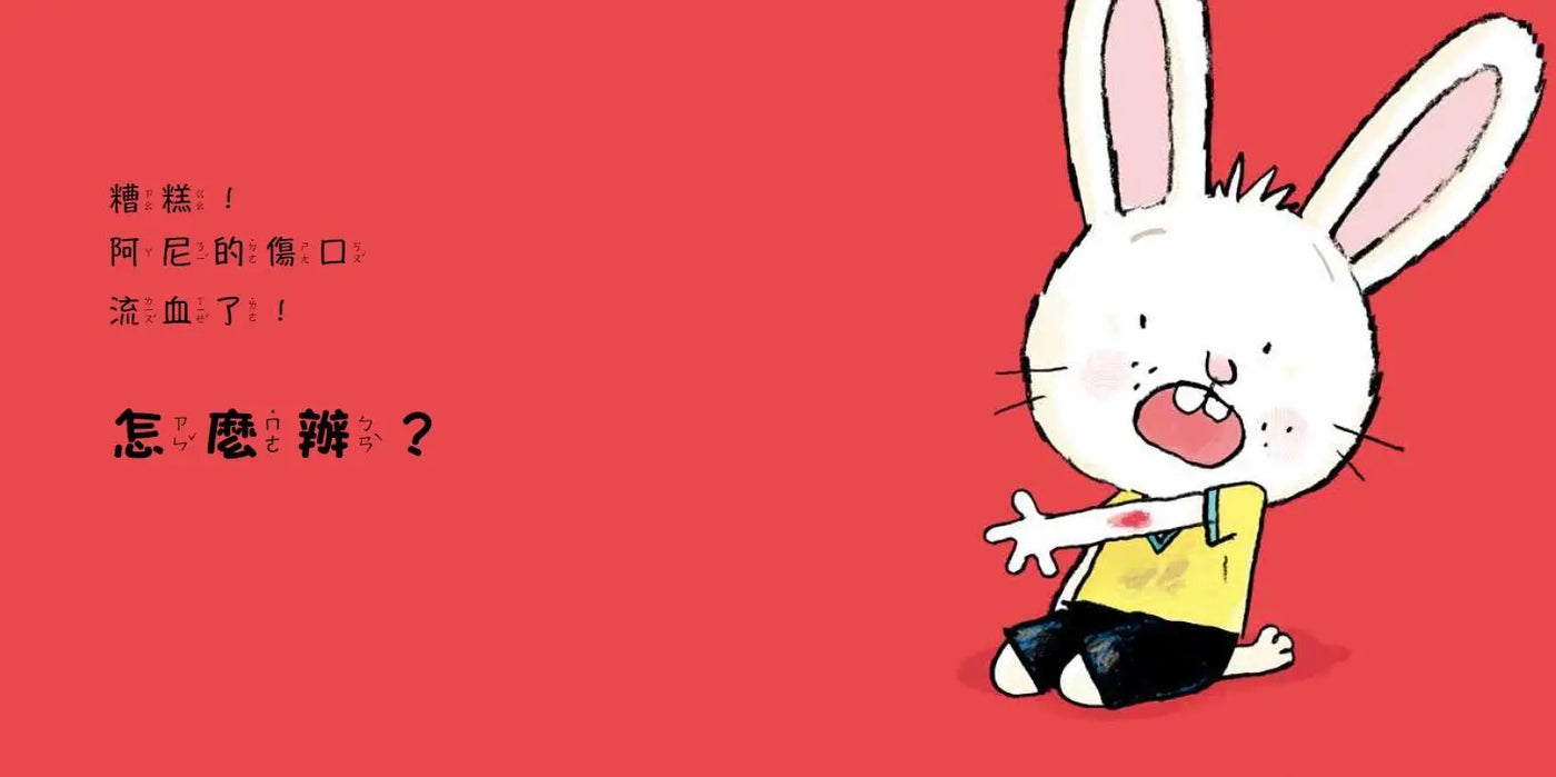 誰來幫我擦藥藥?(硬頁幼幼書)