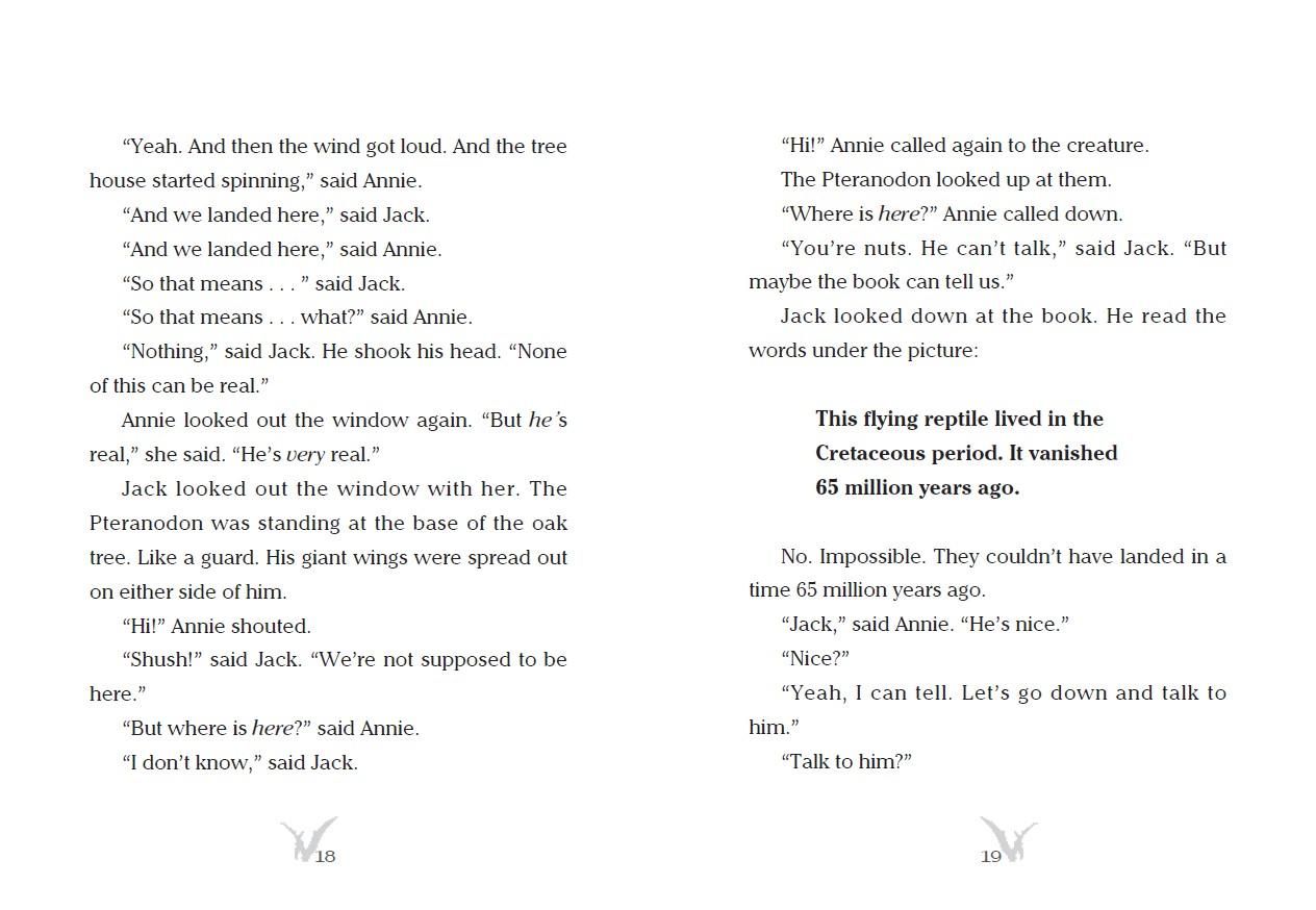 神奇樹屋1:恐龍谷大冒險 (上市20週年特別版) 中英雙語-Children’s / Teenage fiction: Action and adventure stories-買書書 BuyBookBook