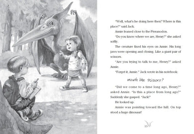 神奇樹屋1:恐龍谷大冒險 (上市20週年特別版) 中英雙語-Children’s / Teenage fiction: Action and adventure stories-買書書 BuyBookBook