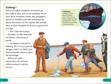 DK Super Readers Level 3 French Translation Titanic - Le Titanic interior 3 (ISBN 9780593968239)