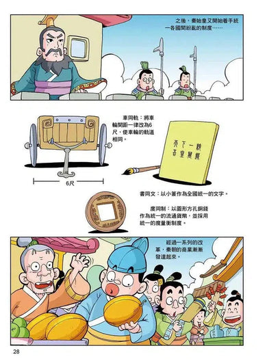 漫畫中華上下五千年(6)大秦帝國-非故事: 歷史戰爭 History & War-買書書 BuyBookBook