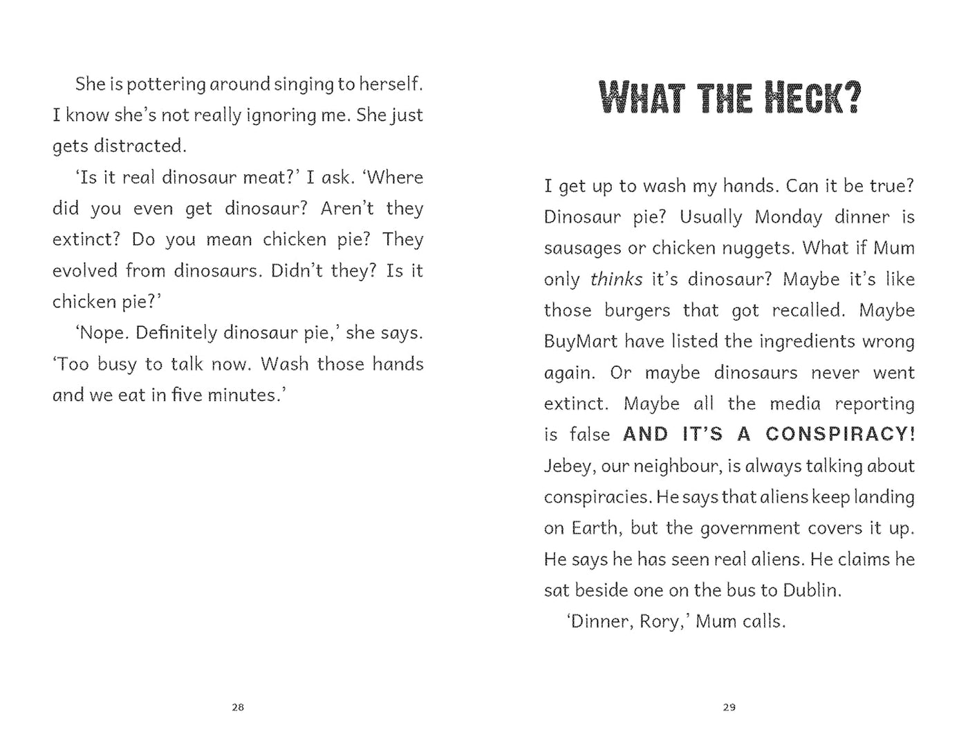 Dinosaur Pie (Jen Wallace)-Children’s / Teenage fiction: Humorous stories-買書書 BuyBookBook
