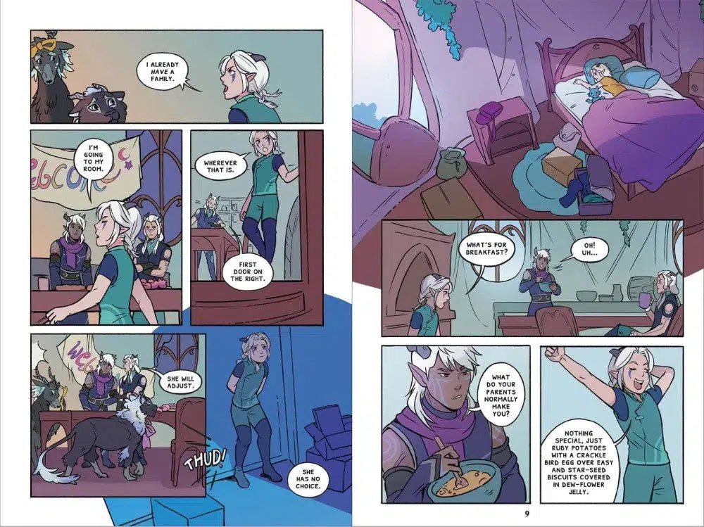 The Dragon Prince Graphic Novel #2 Bloodmoon Huntress-Fiction: 歷險科幻 Adventure & Science Fiction-買書書 BuyBookBook