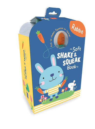 Soft Shake & Squeak Book: Rabbit (Yoyo Books)