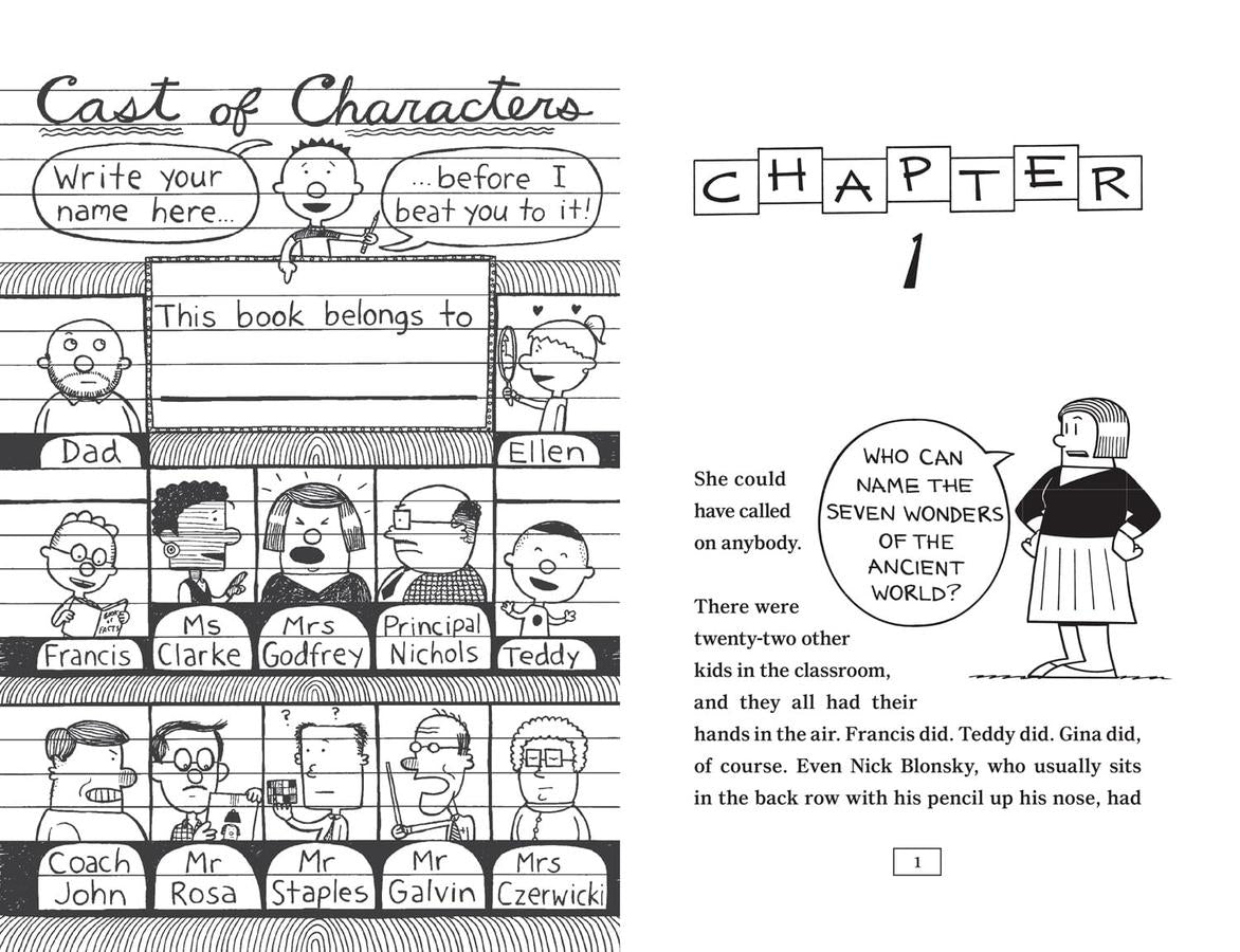 Big Nate #01 The Boy with the Biggest Head in the World (UK) (Lincoln Peirce)