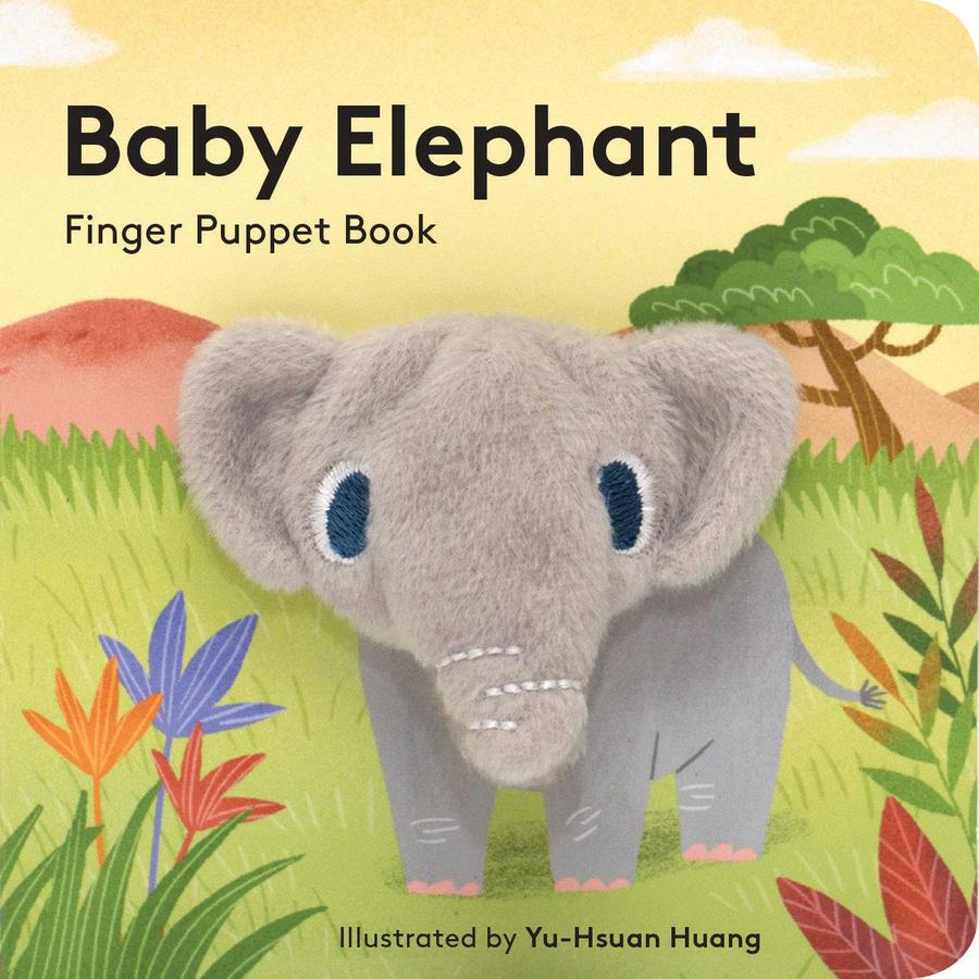 Baby Elephant: Finger Puppet Book-Children’s picture books-買書書 BuyBookBook