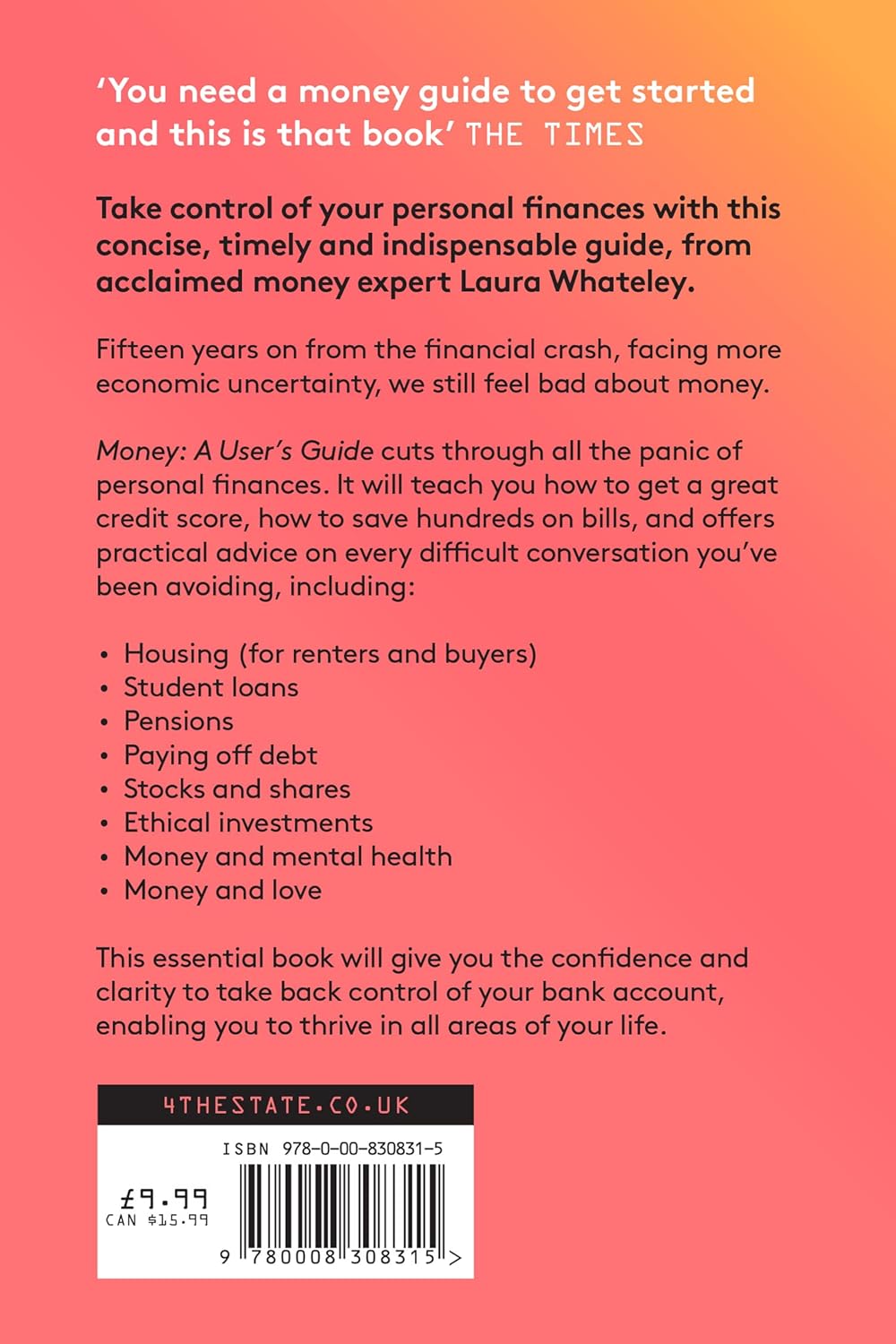 Money: A User’s Guide (Laura Whateley)-Economics/ Finance and Accounting-買書書 BuyBookBook