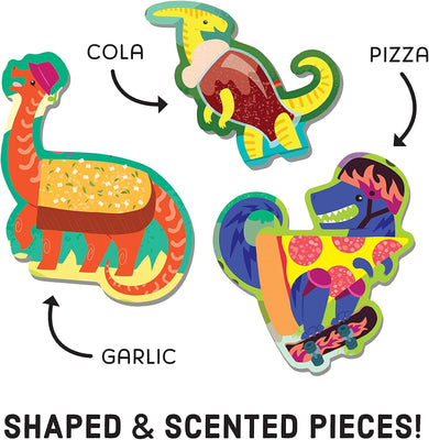 Pizzasaurus 60 Piece Scratch & Sniff Puzzle