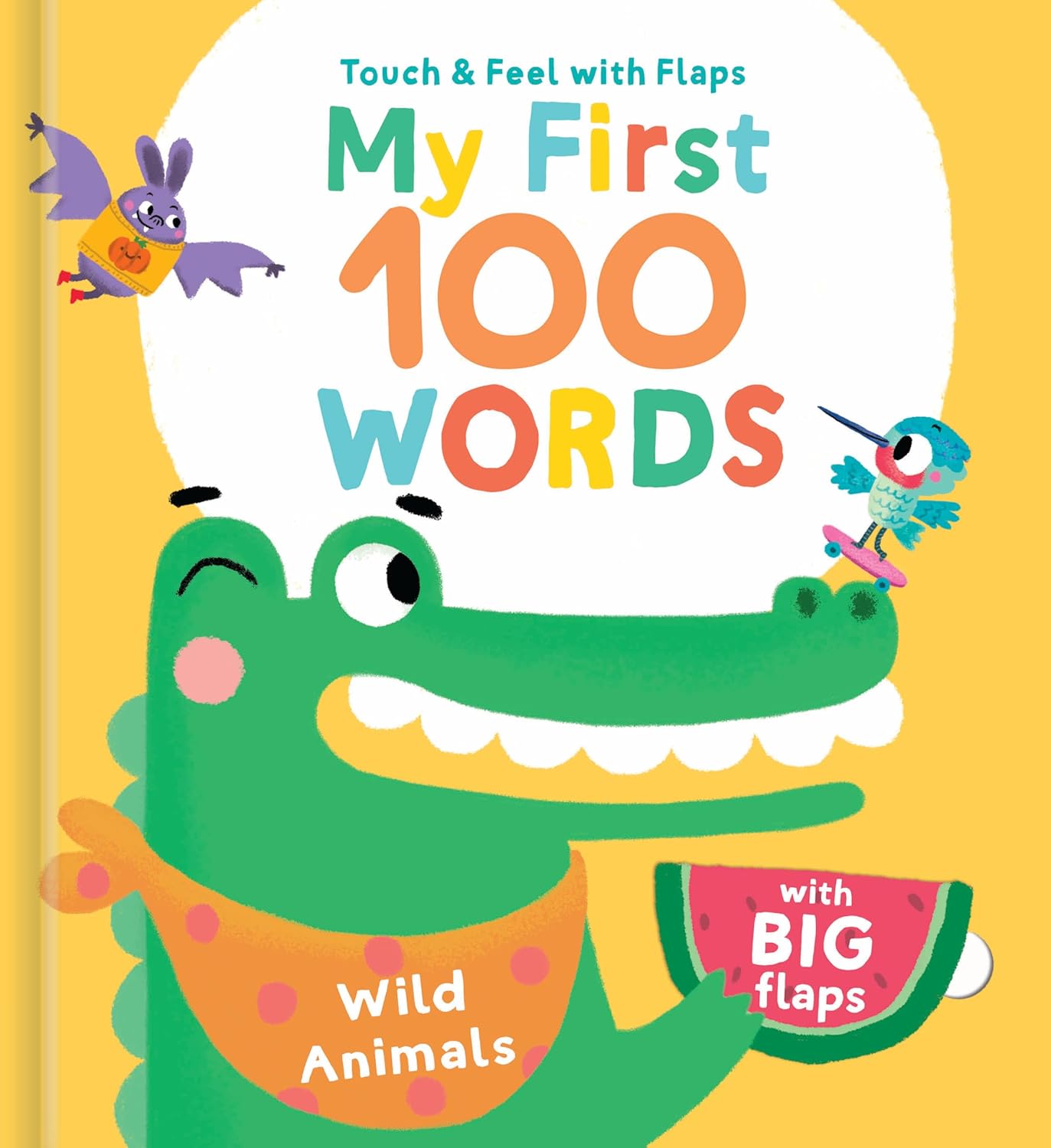 My First 100 Words Touch & Feel: Wild Animals (Yoyo Books)-Children’s Educational: Language/ literature/ literacy-買書書 BuyBookBook