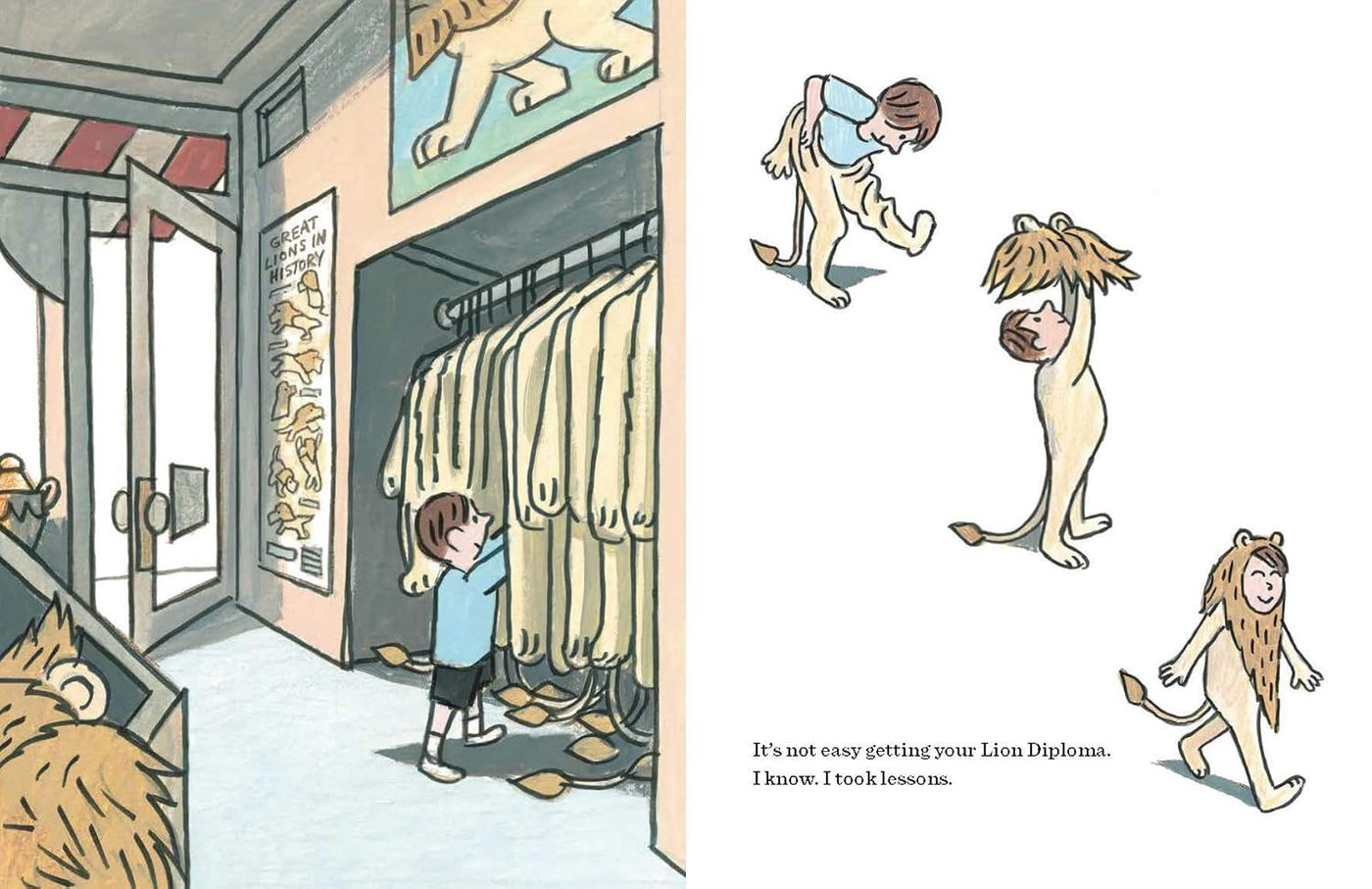 Lion Lessons (Jon Agee)
