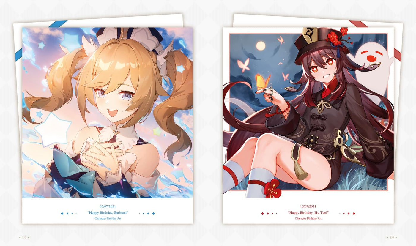 Genshin Impact Vol. 2 (Official Art Book) (MiHoYo)-Art: general-買書書 BuyBookBook