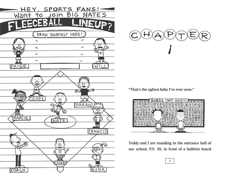 Big Nate #02 Big Nate Strikes Again (UK) (Lincoln Peirce)