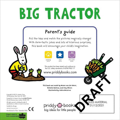 Changing Picture Book, A : Big Tractor(Board book) Priddy