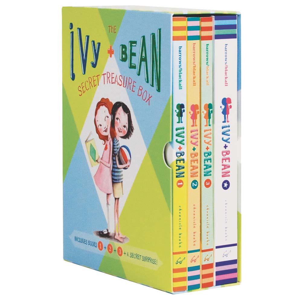 Ivy and Bean's Treasure Box (4 Books) (Paperback) Chronicle Books