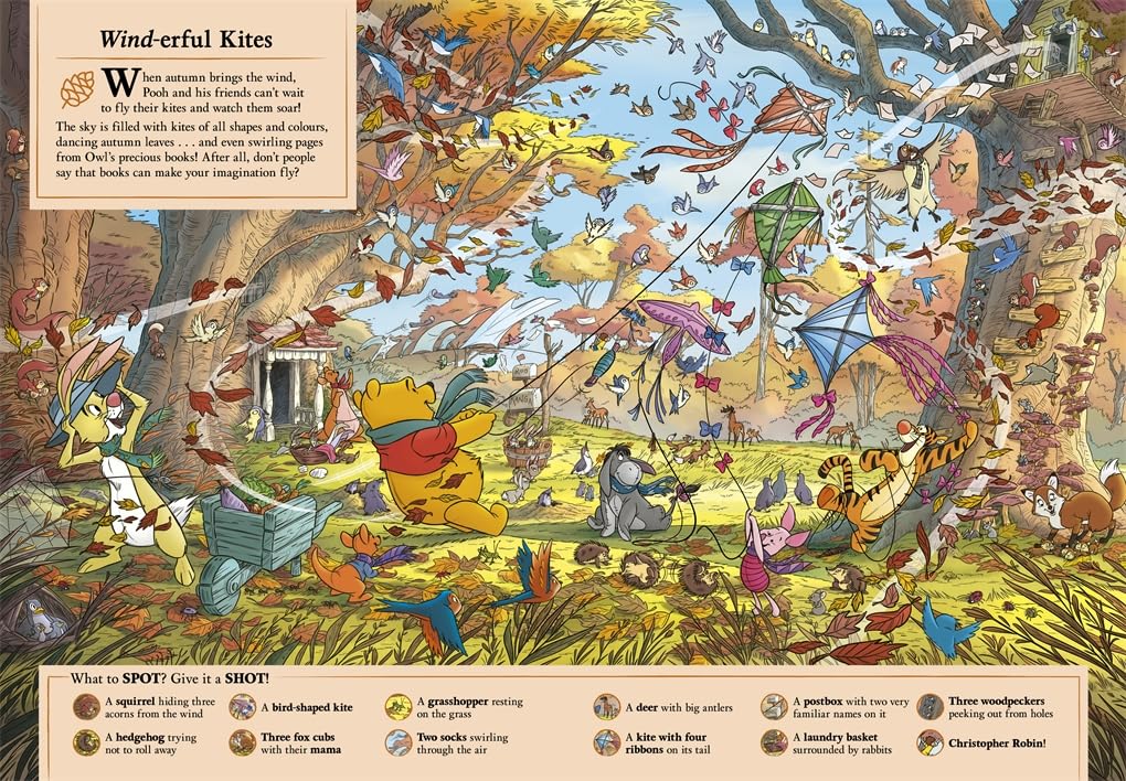 Disney Winnie The Pooh: 100 Things to Find in the Hundred Acre Wood