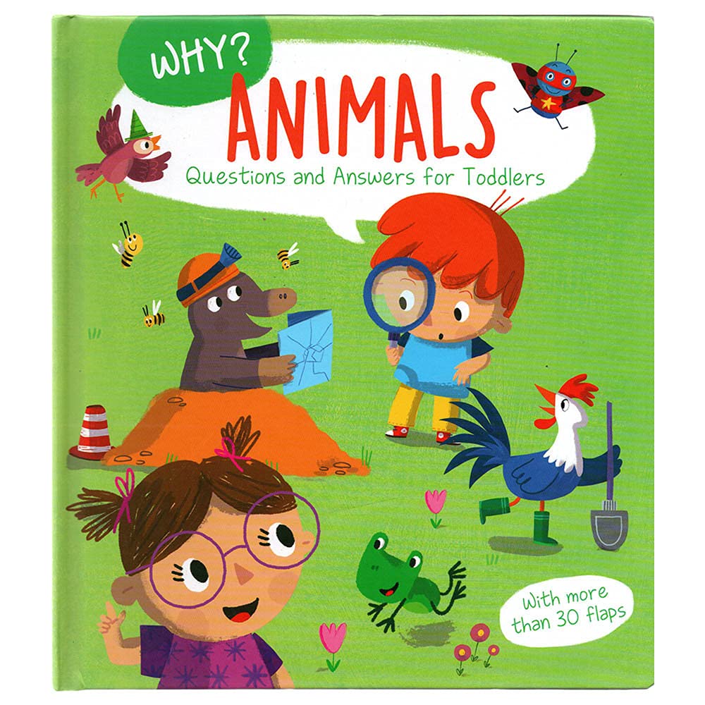 Why? Questions and Answers for Toddlers: Animals (Yoyo Books)-Children’s / Teenage general interest: General knowledge and interesting facts-買書書 BuyBookBook