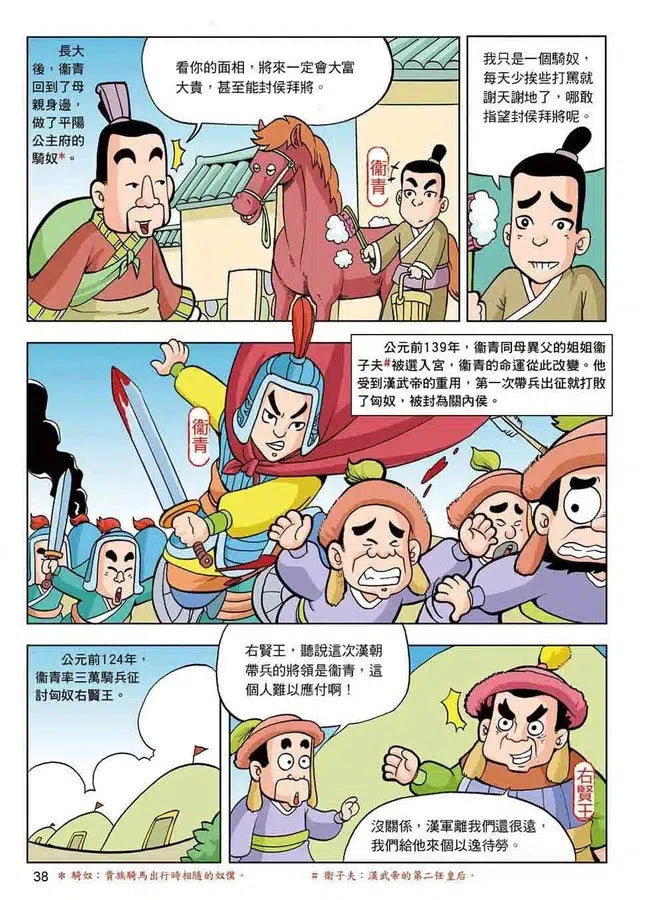 漫畫中華上下五千年(7)大漢風雲-非故事: 歷史戰爭 History & War-買書書 BuyBookBook