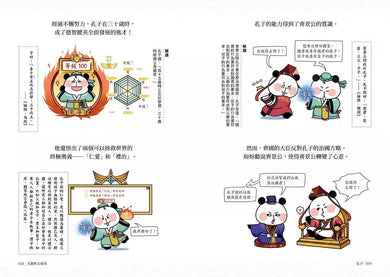 大貓熊文豪班 (六冊套書) 李白熊帶頭玩, 詩詞古文原來這麼萌 (附佳句習字帖拉頁)-非故事: 語文學習 Language Learning-買書書 BuyBookBook