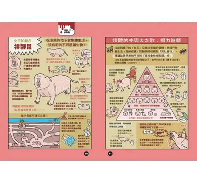 有怪癖的動物超棒的!圖鑑-非故事: 動物植物 Animal & Plant-買書書 BuyBookBook