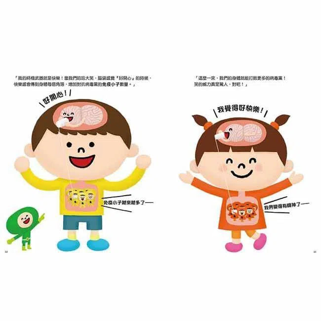 對抗病毒不能輸 - 即刻出動!元氣超人防衛隊-非故事: 常識通識 General Knowledge-買書書 BuyBookBook